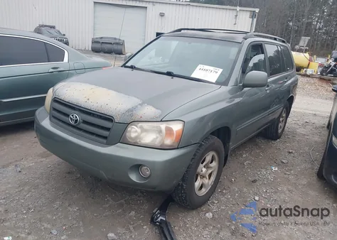 2007 Toyota Highlander from USA, damaged, VIN JTEGD21A370158182